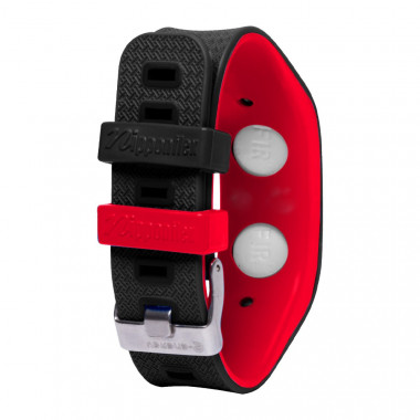 Bracelete Double FIR Power - Preto/Vermelho